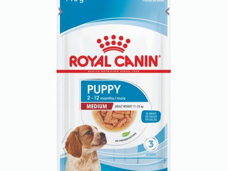 Royal Canin Medium Puppy Pouches Discount