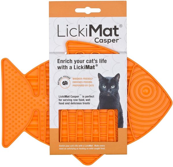 LickiMat Cat Classic Casper Slow Down Feeder Mat Online