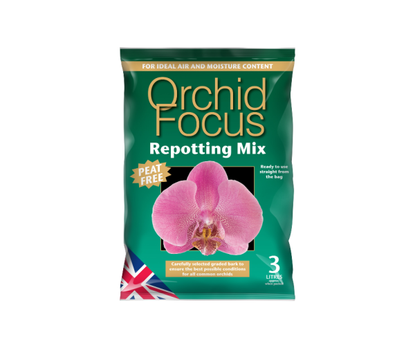 Orchid Focus Repotting Mix - Peat Free - 8L Supply